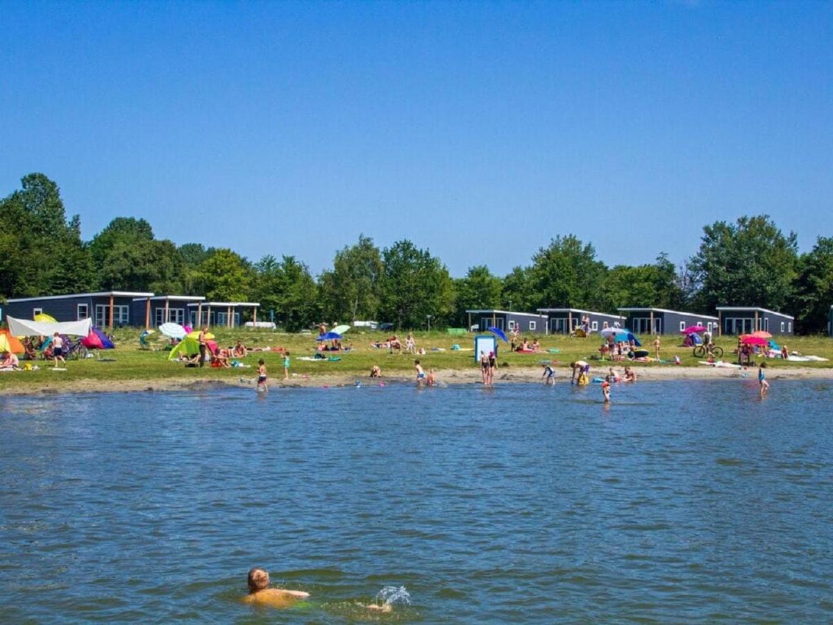 Chalet Op Camping Lauwersoog Met 3 Slaapkamers En Vaatwasser - Joycasa 外观 照片